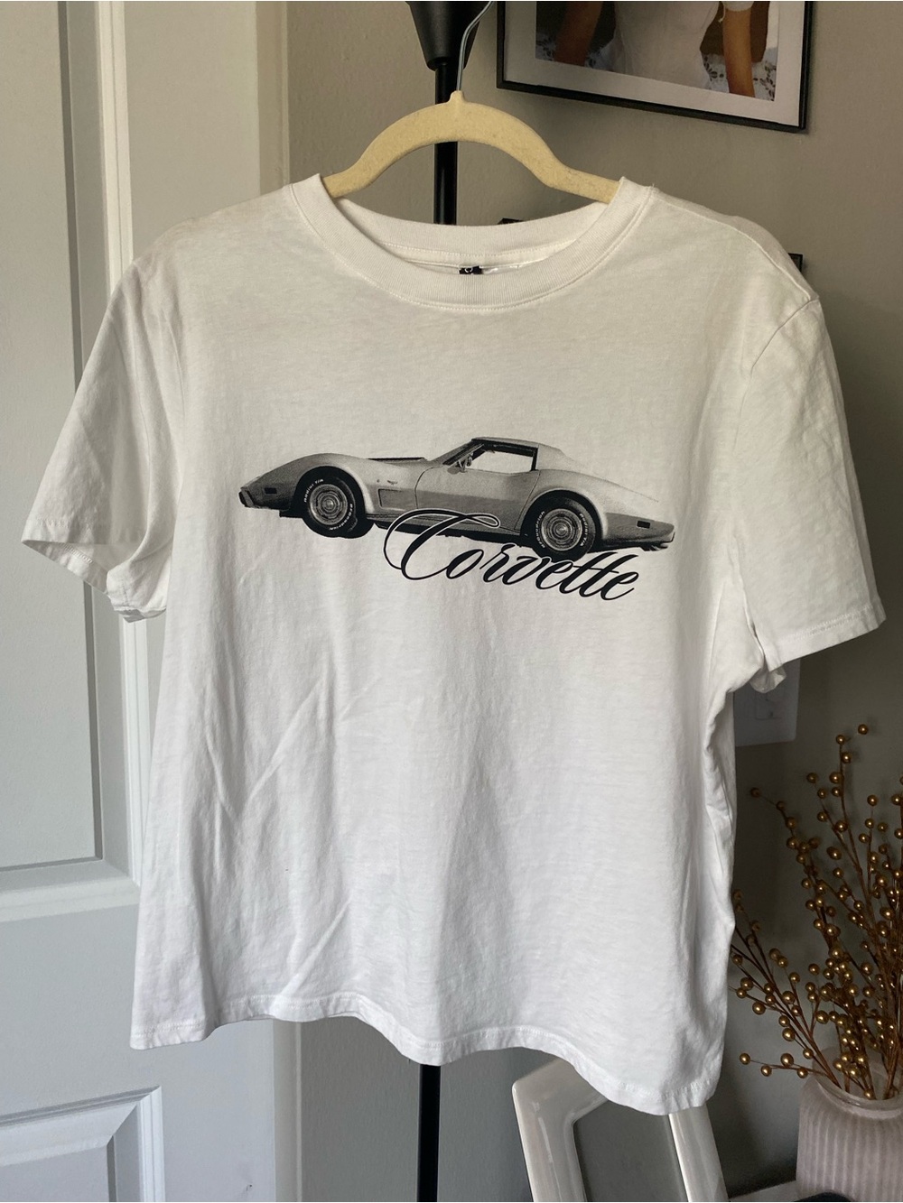 H&M Short-Sleeve Corvette Graphic Tee